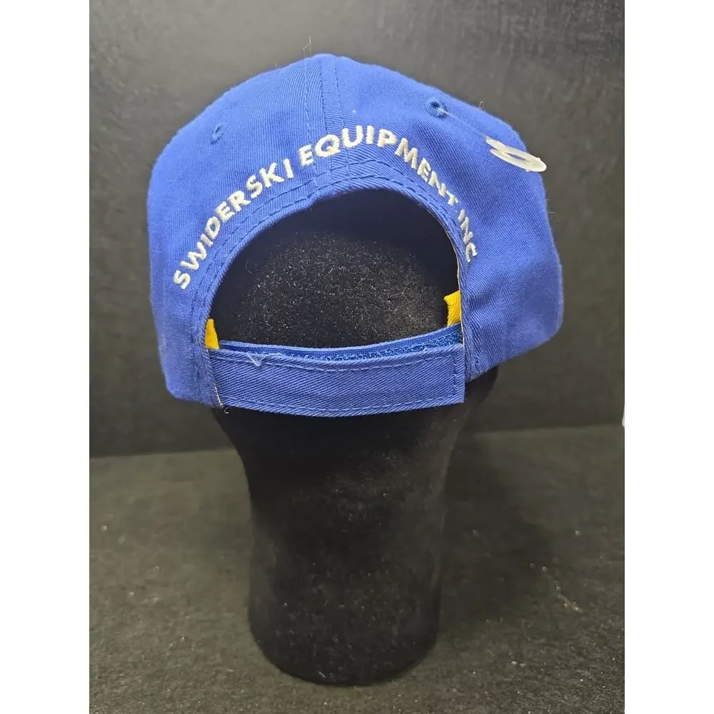New Holland Equipment Baseball Hat Blue Yellow